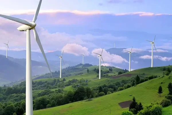 wind turbines
