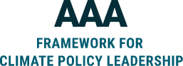 AAA Framework for Climate Policy Leadership